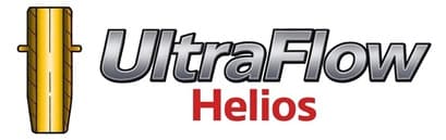 "UltraFlow Helios" brand logo for the H.E.A.T. 2.0 alloy