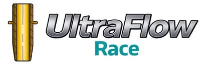 "UltraFlow Race" brand logo for the Super Alloy material