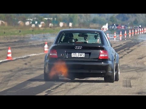 Video preview: 1300HP+ Audi (R)S4 Limo Hannover Hardcore