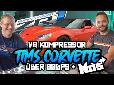 Video preview: Tim's 800HP ZR1 Corvette – Soon With a New Supercharger & Cylinder Heads!