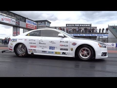 Video preview: Worlds Quickest Audi A5 - 1240+ whp - 7.35 @ 184mph