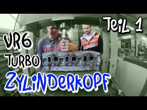 Video preview: VR6 Turbo Cylinder Head Machining! Part 1
