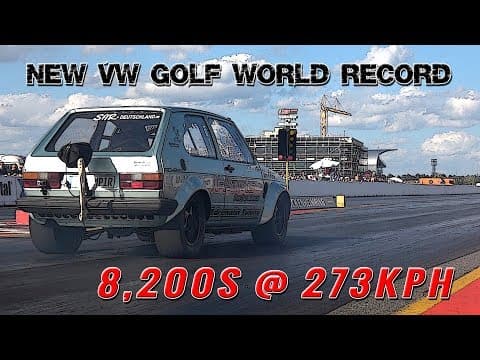 Video preview: 16Vampir is back! NEW World Record 8,200s@273kmh Hockenheim 2019